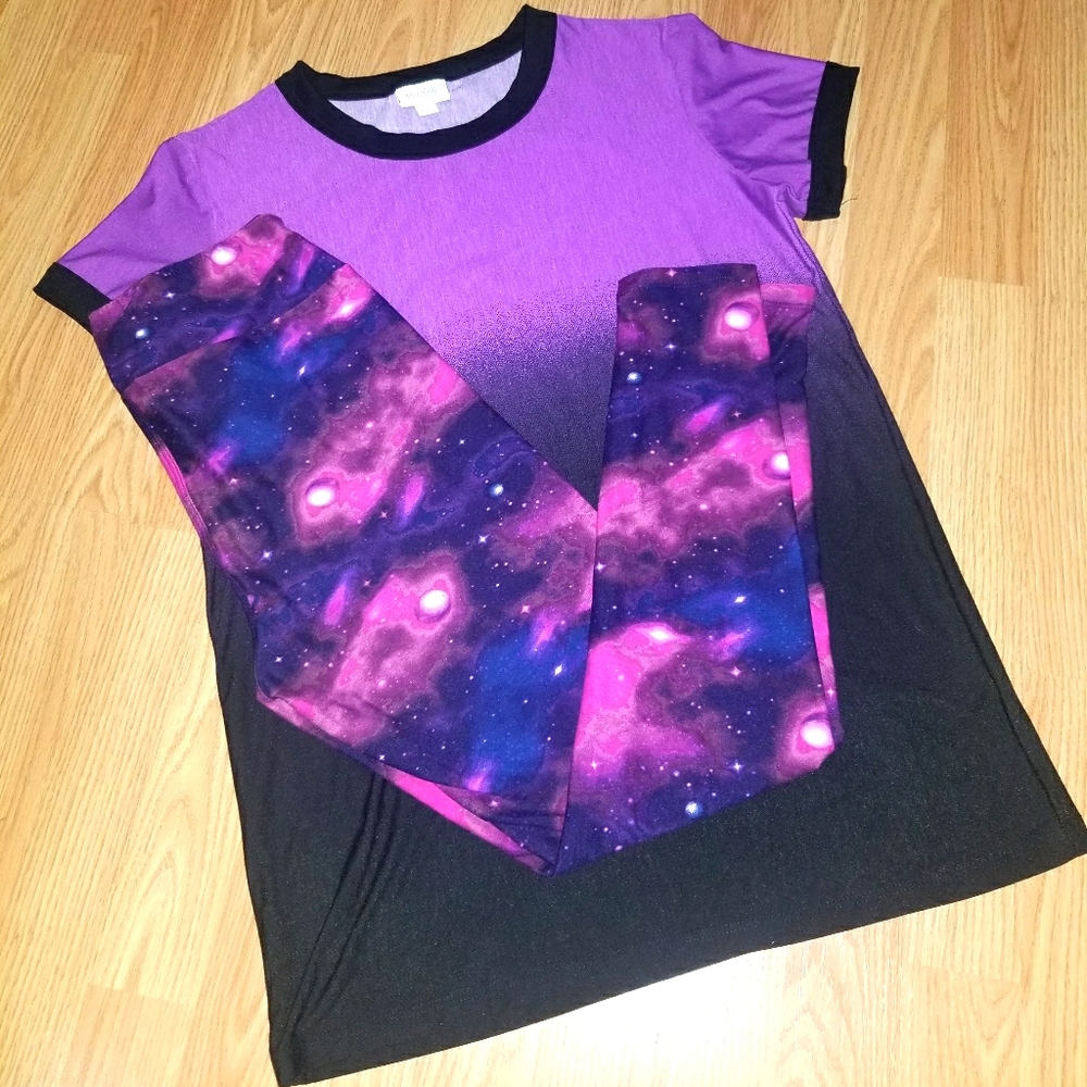 Lularoe S Ombre Liv And Os Leggings New
